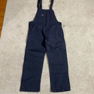 Men's NSA TECGEN Navy Blue FIRE RESISTENT BIB6DNV FR Bib WORK OVERALLS 40 x 32